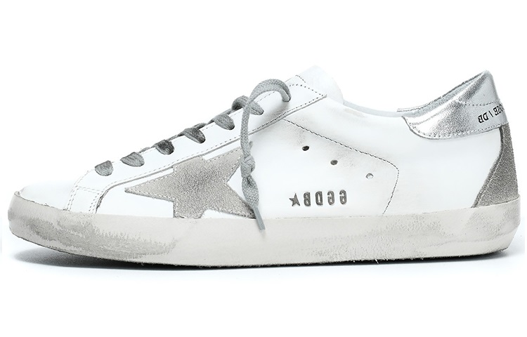 (Women) Golden Goose Super-Star White Silver GWF00102.F000317.10273