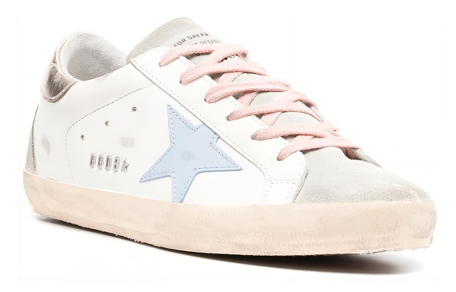 (W) Golden Goose Super-Star White Silver Ice Blue 圖 2