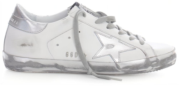 (W) 골든구스 슈퍼스타 화이트 실버 스파클 GWF00101.F000314.80185 Order (W) 골든구스 슈퍼스타 화이트 실버 스파클 GWF00101.F000314.80185