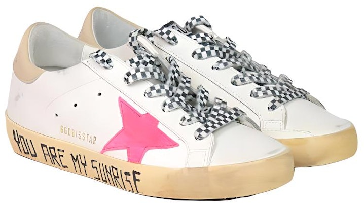 (Women) Golden Goose Super-Star You Are My Sunrise White Red GWF00101.F003195.11173 Lookbook (Women) Golden Goose Super-Star You Are My Sunrise White Red GWF00101.F003195.11173