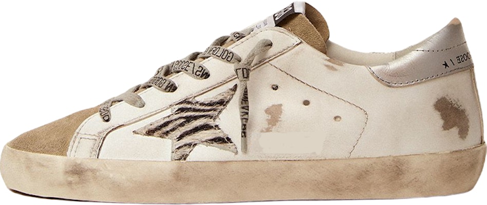 (Women) Golden Goose Super-Star Zebra Print Pony Skin Star 'White' GWF00101.F002692.81571 Buy (Women) Golden Goose Super-Star Zebra Print Pony Skin Star 'White' GWF00101.F002692.81571