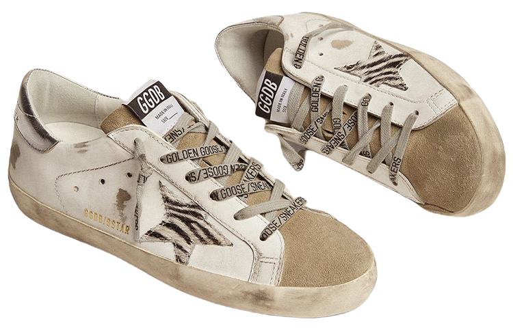 Lookbook (W) Golden Goose Super-Star 'Blanco Desgastado' GWF00101.F002692.81571