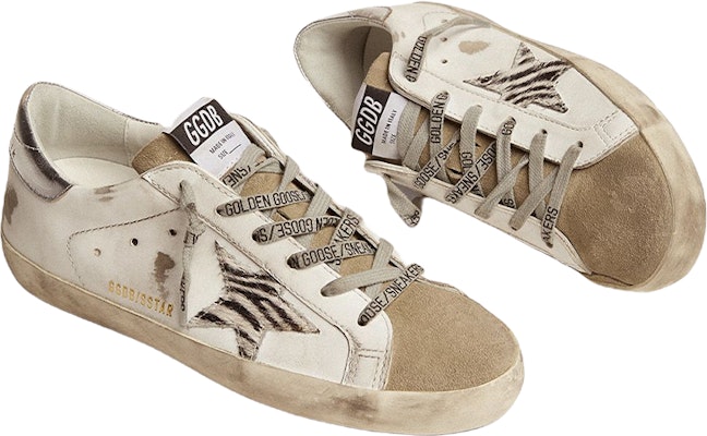 (Women) Golden Goose Super-Star Zebra Print Pony Skin Star 'White' GWF00101.F002692.81571 Lookbook (Women) Golden Goose Super-Star Zebra Print Pony Skin Star 'White' GWF00101.F002692.81571