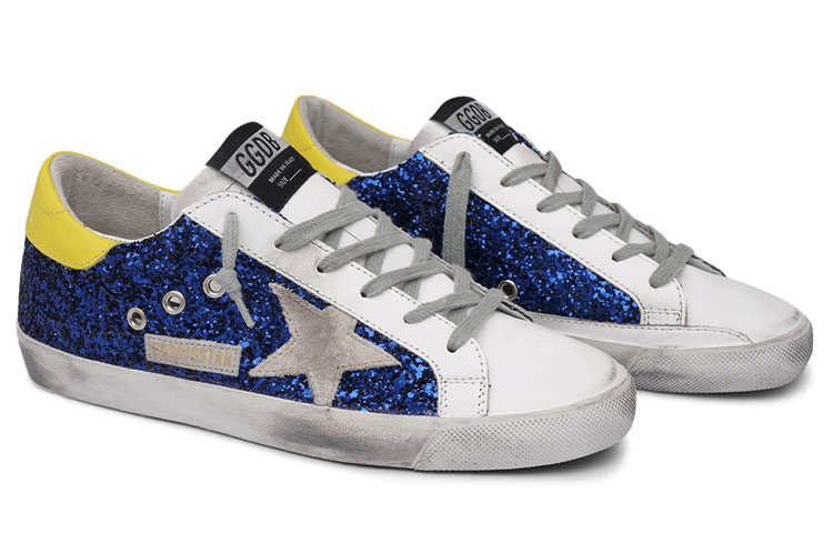 (W) Golden Goose Super Star 'Blue Yellow Sequins' 圖 3