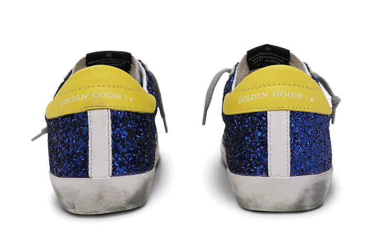 (W) Golden Goose Super Star 'Blue Yellow Sequins' 圖 4
