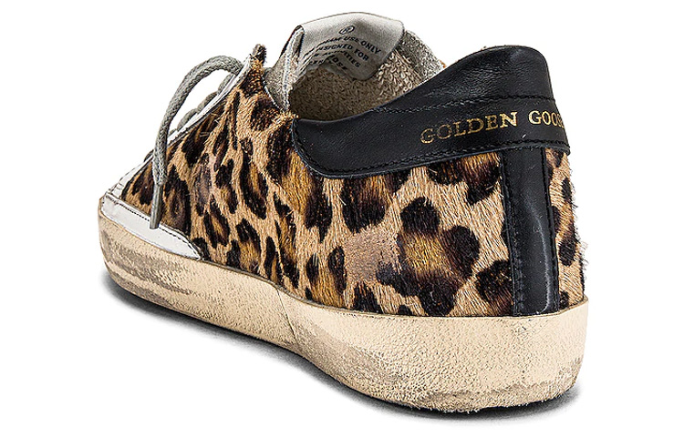 (W) Golden Goose Super-Star 'Brown Black Leopard Distressed' 圖 5