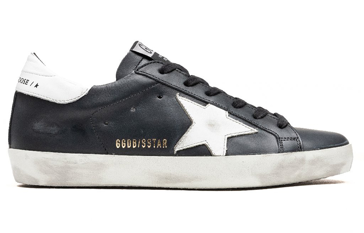 (W) Golden Goose Super-Star 'Distressed Black and White' 圖 2