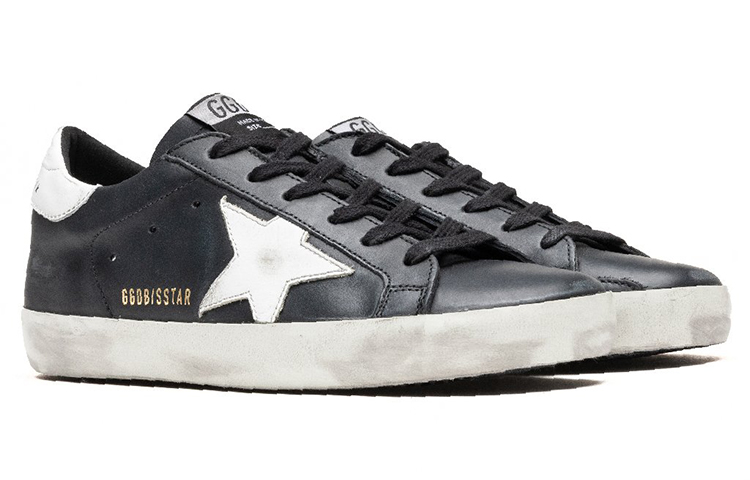 (W) Golden Goose Super-Star 'Distressed Black and White' 圖 3