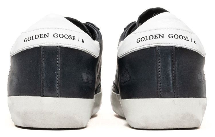 (W) Golden Goose Super-Star 'Distressed Black and White' 圖 5