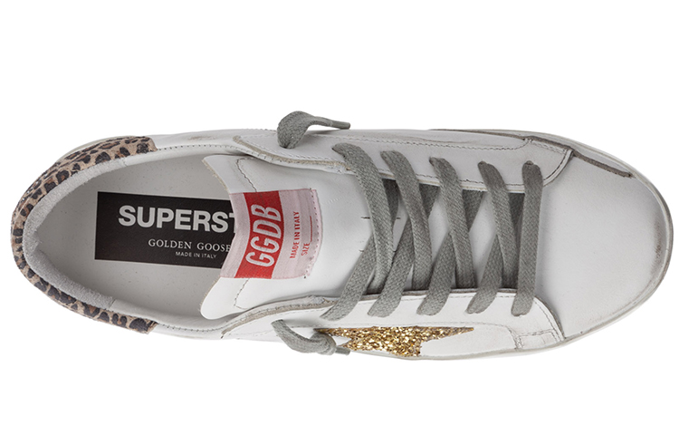 (W) Golden Goose Super-Star 'Distressed White Gold' 圖 6