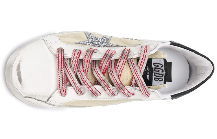 (W) Golden Goose Super Star 'Red Black White Distressed' 圖 4