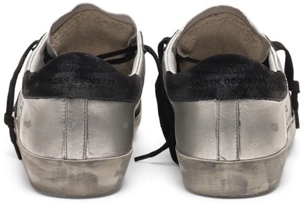 (Women) Golden Goose Super-Star 'Silver Black Star Distressed' GCOWS590.A8 Lookbook (Women) Golden Goose Super-Star 'Silver Black Star Distressed' GCOWS590.A8