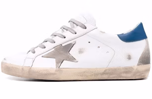 (Women) Golden Goose Super-Star 'Stardust Distressed Blue Tail' GWF00102.F002181.10509 (Women) Golden Goose Super-Star 'Stardust Distressed Blue Tail' GWF00102.F002181.10509