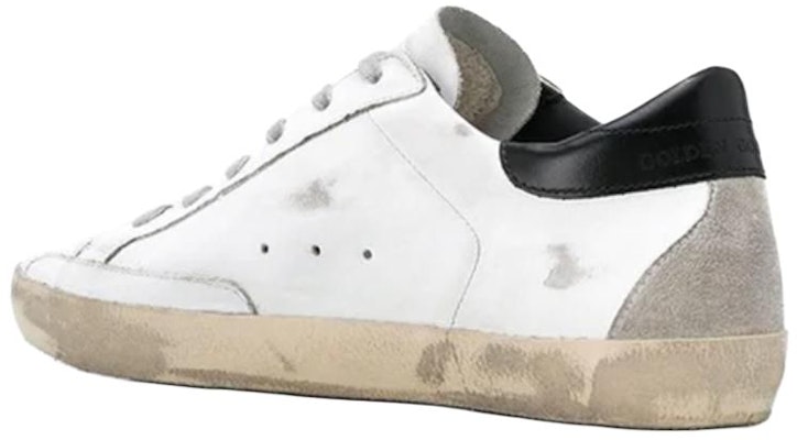 (Women) Golden Goose Super Star 'White Black Distressed Lettering' GCOWS590.W55 Order (Women) Golden Goose Super Star 'White Black Distressed Lettering' GCOWS590.W55
