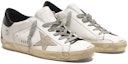 Lookbook (W) Golden Goose Super Star 'Putih Hitam Tulisan Distressed' GCOWS590.W55