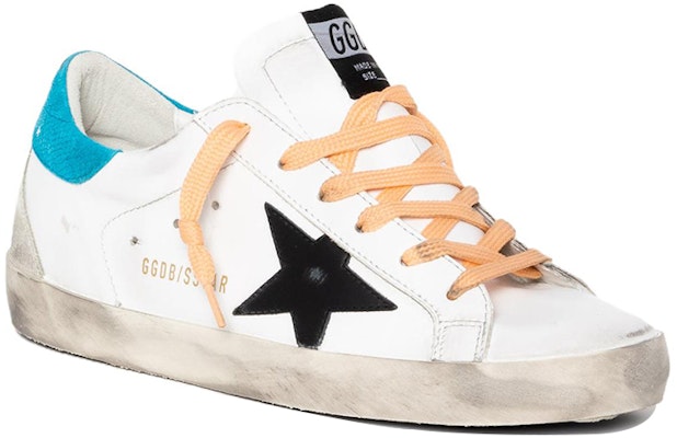 (W) Golden Goose Super-Star 'Putih Biru Rusak' GWF00102.F001610.10628 Lookbook (W) Golden Goose Super-Star 'Putih Biru Rusak' GWF00102.F001610.10628