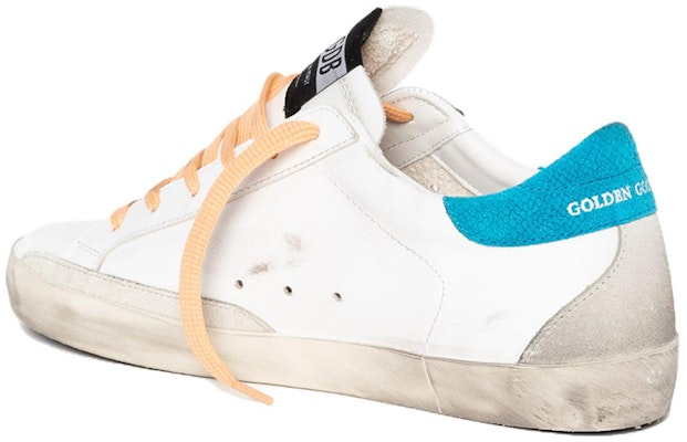 (W) Golden Goose Super-Star 'Putih Biru Rusak' GWF00102.F001610.10628 Shop (W) Golden Goose Super-Star 'Putih Biru Rusak' GWF00102.F001610.10628