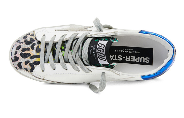(W) Golden Goose Super-Star 'White Blue Distressed' 圖 4