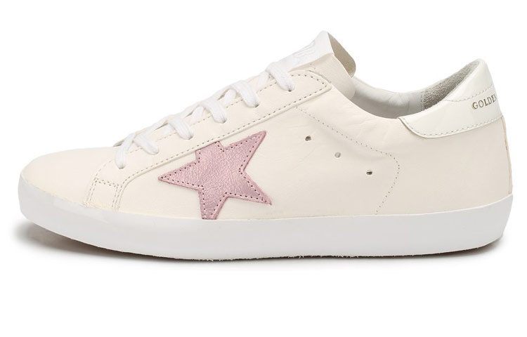 (W) Golden Goose Superstar 'Beige Pink with Pink Star'