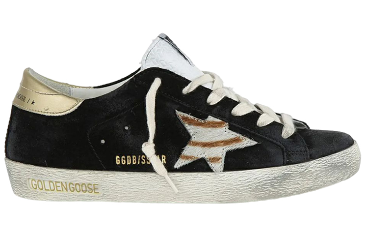 (W) Golden Goose Superstar 'Black Distressed' 圖 2