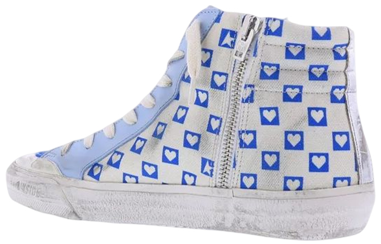 (W) Golden Goose Superstar 'Blue Heart Print' 圖 2