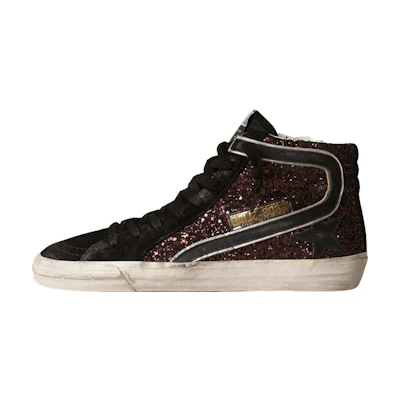 (W) Golden Goose Superstar 'Brown Black Star Patch'