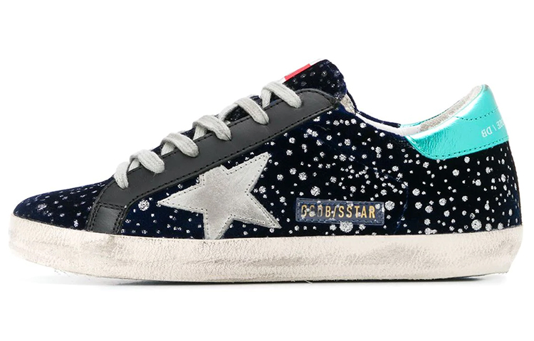 (W) Golden Goose Superstar 'Dark Blue'