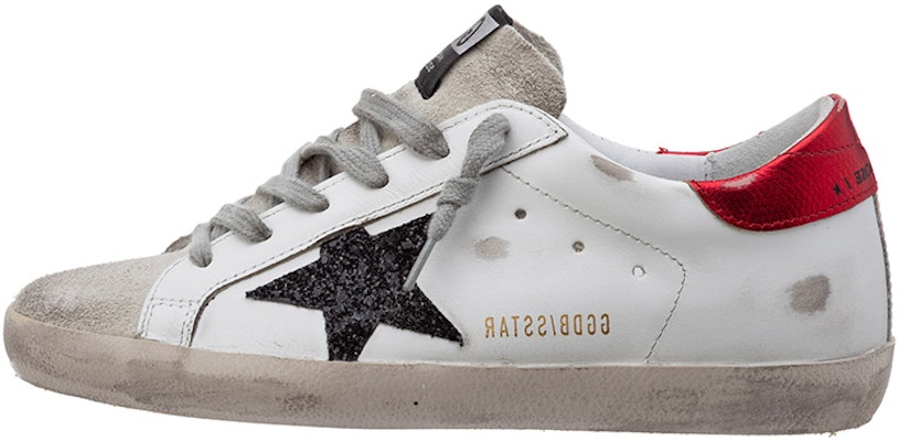 (W) 金鹅超级星“做旧黑色标志红色鞋跟” GWF00101.F000147.80170 Buy (W) 金鹅超级星“做旧黑色标志红色鞋跟” GWF00101.F000147.80170