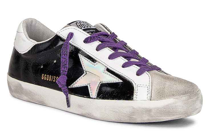 (W) Golden Goose Superstar 'Distressed Black White' 圖 3