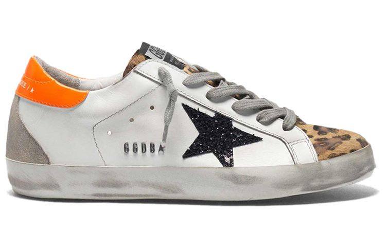 (W) Golden Goose Superstar 'Distressed Leopard Orange' 圖 2