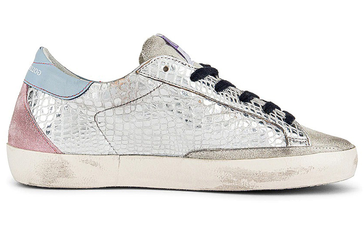 (W) Golden Goose Superstar 'Distressed Silver' 圖 2