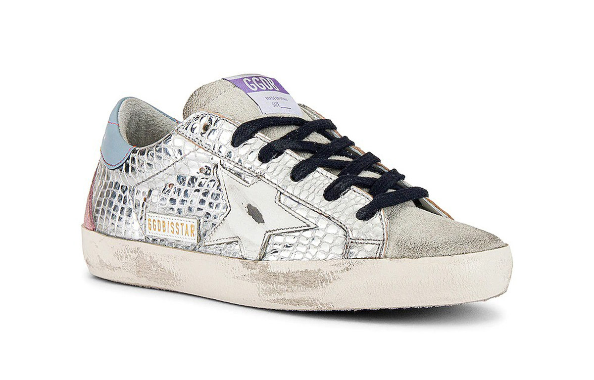 (W) Golden Goose Superstar 'Distressed Silver' 圖 3