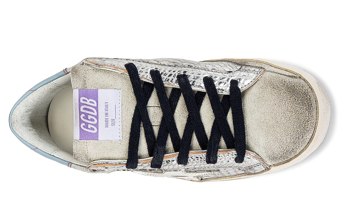 (W) Golden Goose Superstar 'Distressed Silver' 圖 4