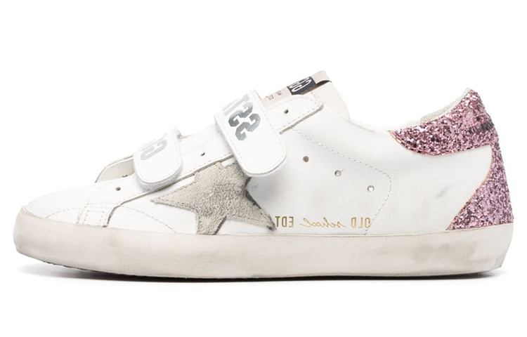 (W) Golden Goose Superstar 'Distressed White'