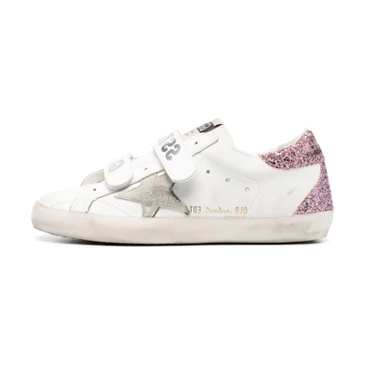 (W) Golden Goose Superstar 'Distressed White'