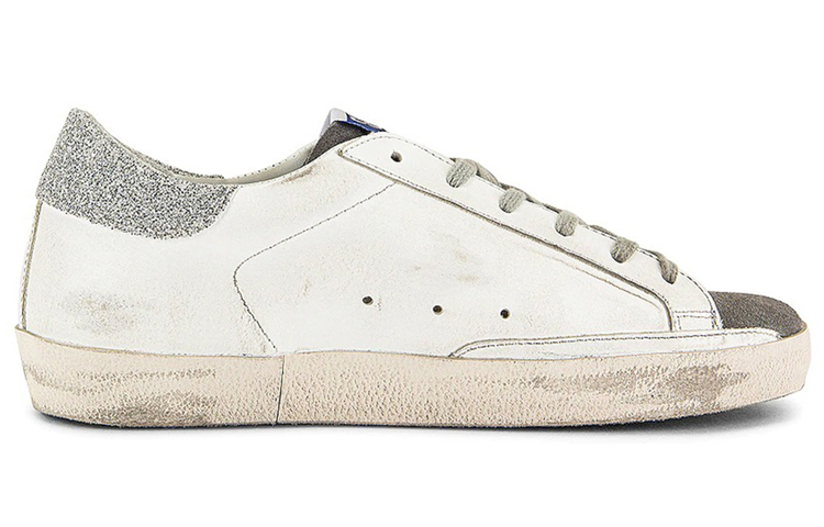 (W) Golden Goose Superstar 'Distressed White Grey' 圖 2
