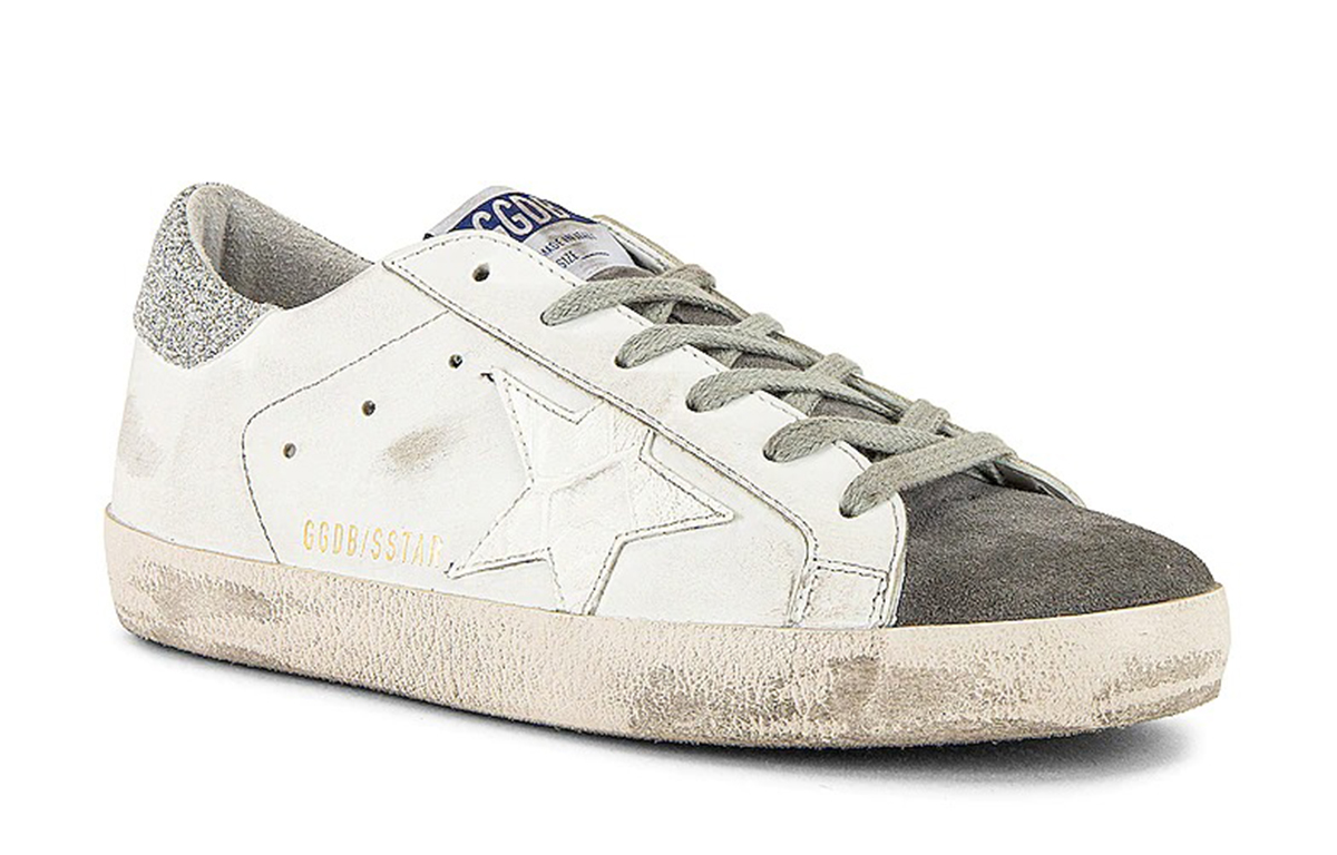 (W) Golden Goose Superstar 'Distressed White Grey' 圖 3