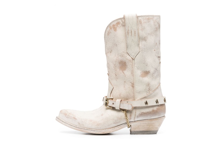 (W) Golden Goose Superstar 'Distressed White Leather'