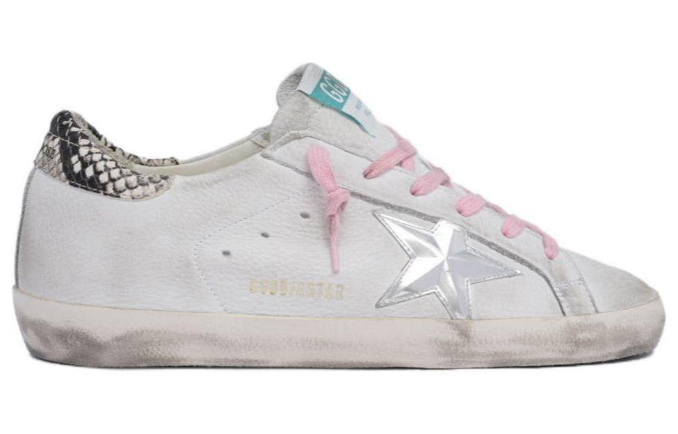 (W) Golden Goose Superstar 'Distressed White Pink Blue' 圖 2