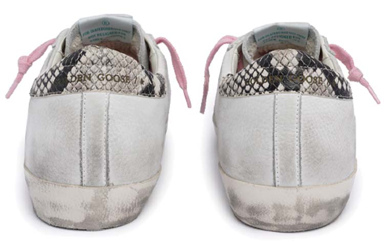 (W) Golden Goose Superstar 'Distressed White Pink Blue' 圖 5