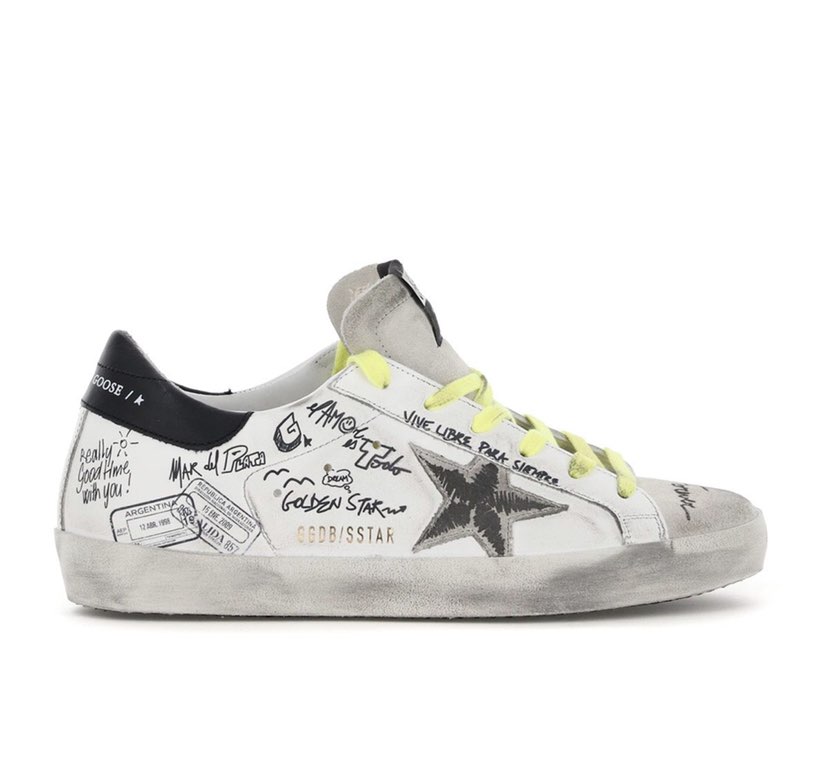 (W) Golden Goose Superstar 'Graffiti Dirty'