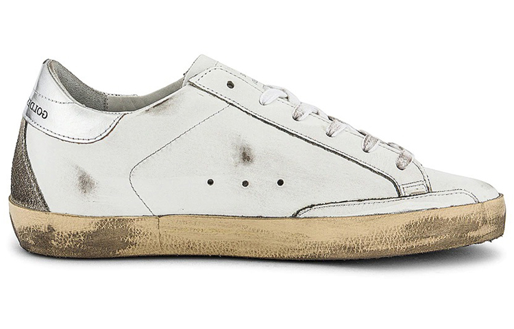 (W) Golden Goose Superstar 'Laminated White Distressed' 圖 2