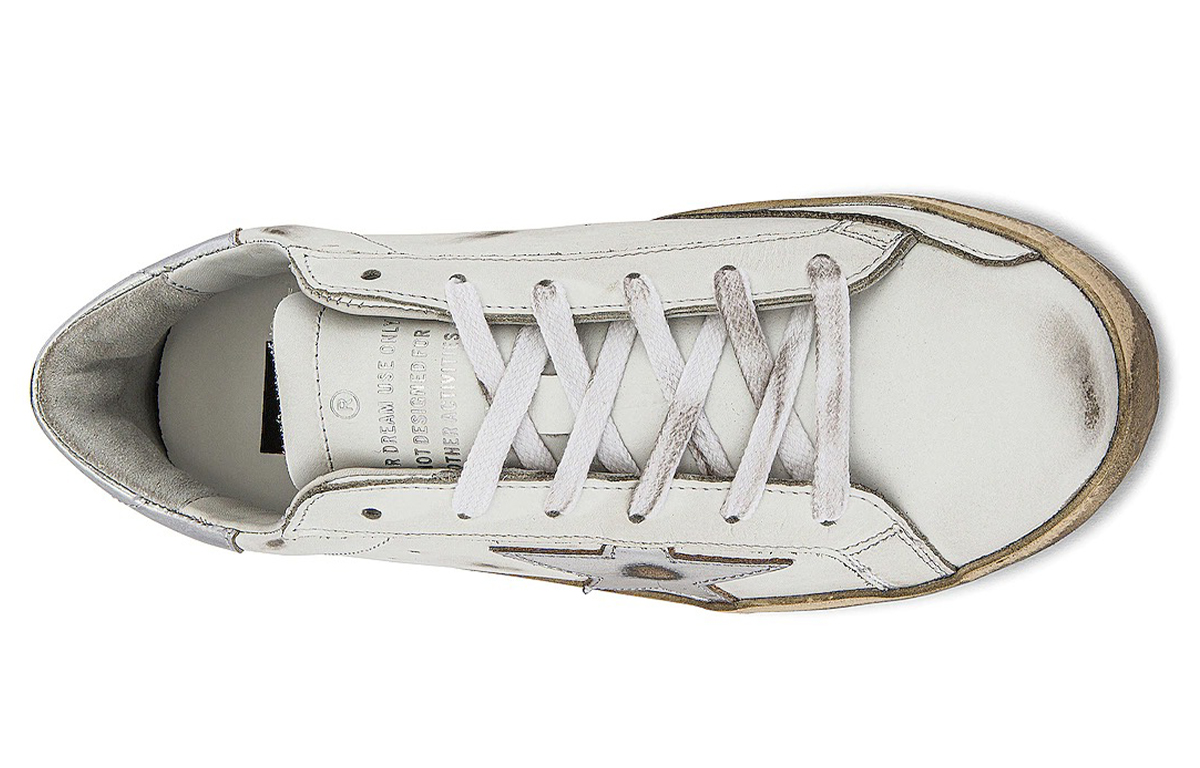 (W) Golden Goose Superstar 'Laminated White Distressed' 圖 4