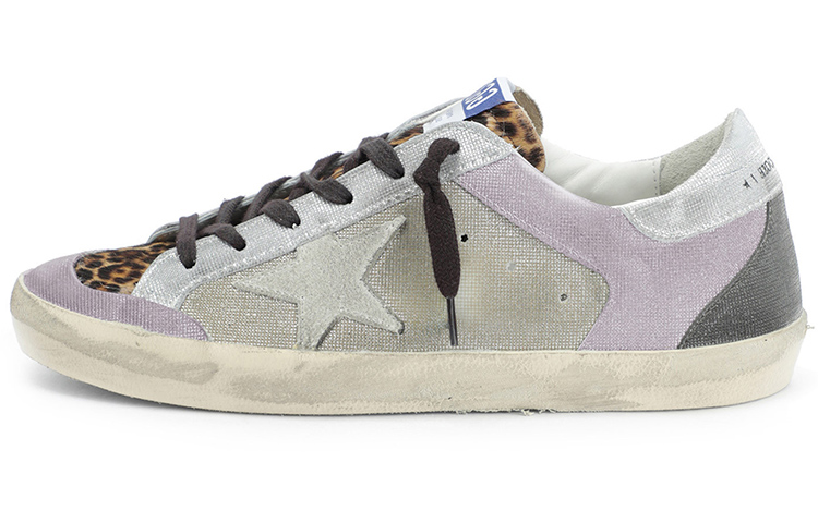 (W) Golden Goose Superstar 'Purple Silver'