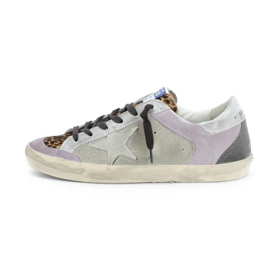 (W) Golden Goose Superstar 'Purple Silver'