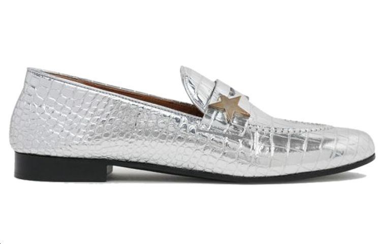(W) Golden Goose Superstar 'Silver Croc-Embossed Leather' 圖 2