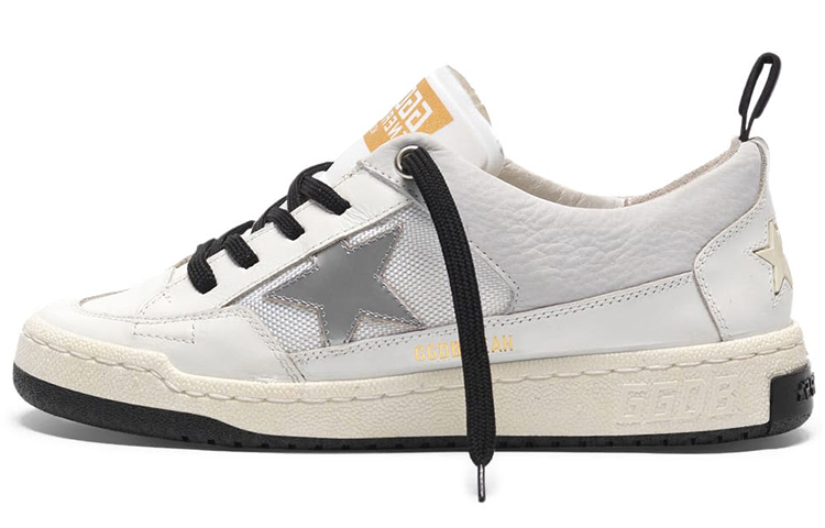 (W) Golden Goose Superstar 'Silver Star'