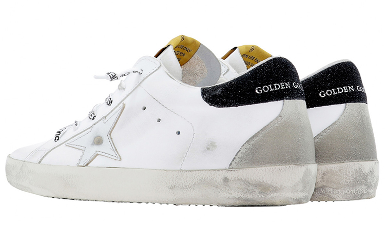 (W) Golden Goose Superstar 'Silver Star Distressed White Grey' 圖 4