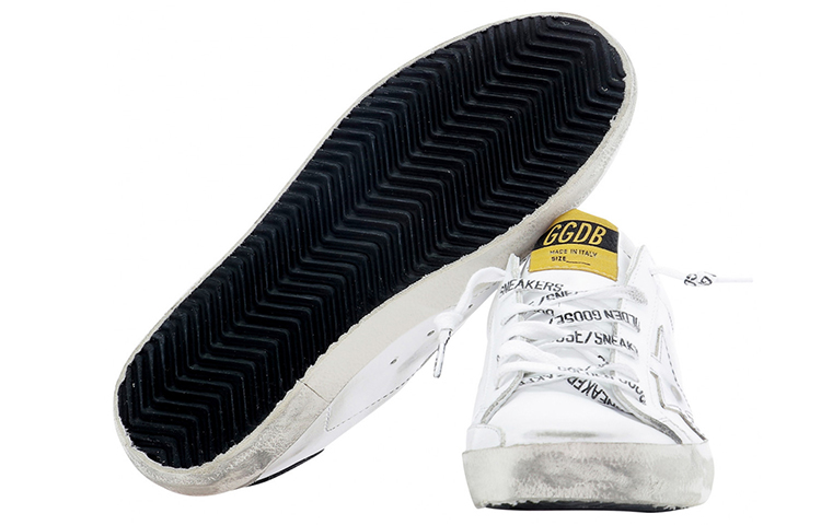 (W) Golden Goose Superstar 'Silver Star Distressed White Grey' 圖 5