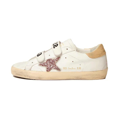 (W) Golden Goose Superstar 'White Glitter Star'